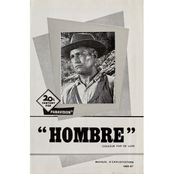 HOMBRE Dossier de presse 6p - 16x24 cm. - 1967 - Paul Newman, Martin Ritt
