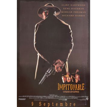 UNFORGIVEN French Herald/Trade Ad- 9x12 in. - 1992 - Clint Eastwood, Gene Hackman