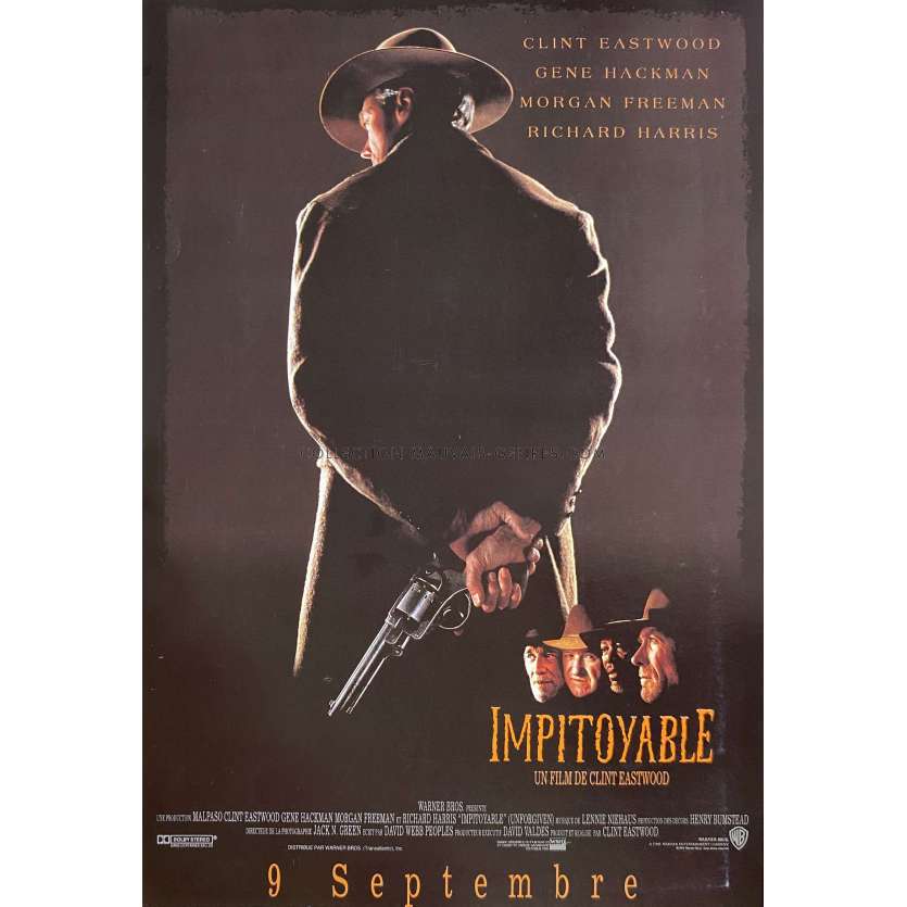 IMPITOYABLE Synopsis- 21x30 cm. - 1992 - Gene Hackman, Clint Eastwood