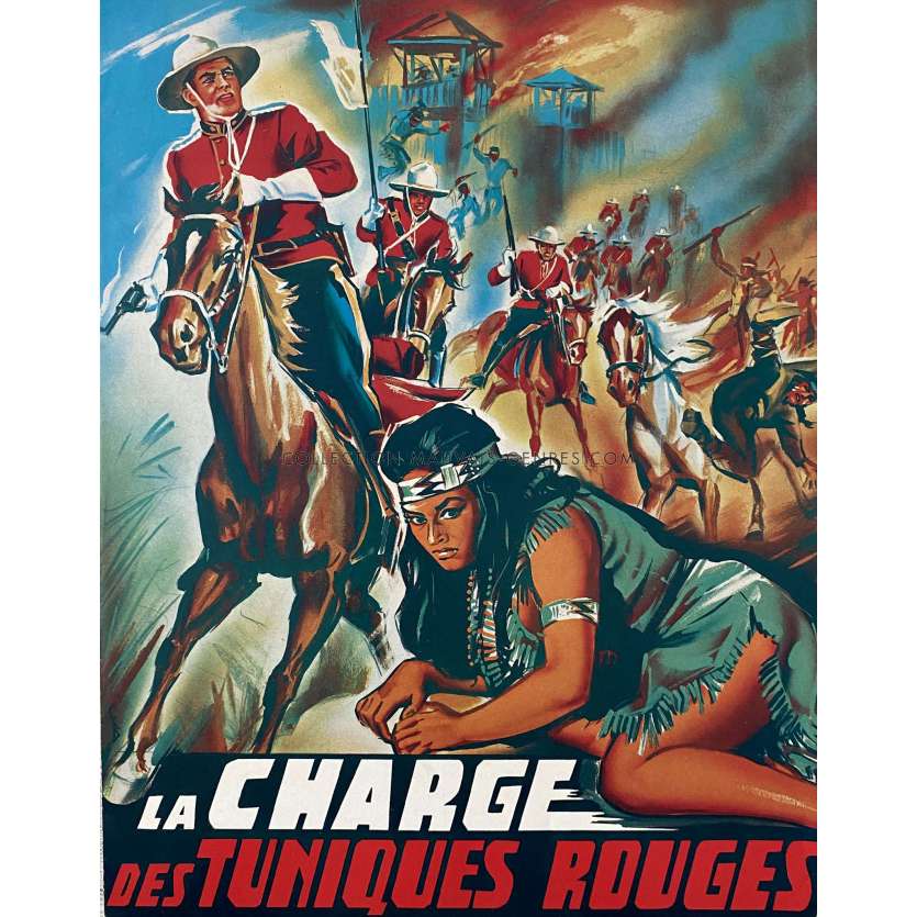 CAVALRY CHARGE French Herald/Trade Ad- 9x12 in. - 1965 - Ramón Torrado, Alan Scott