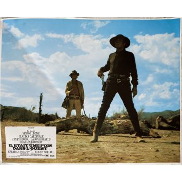 ONCE UPON A TIME IN THE WEST French Lobby Card N05 - 10x12 in. - 1968 - Sergio Leone, Henry Fonda