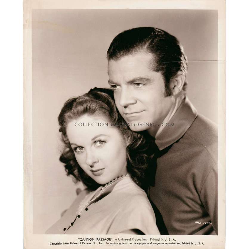 LE PASSAGE DU CANYON Photo de presse 1461-198AD - 20x25 cm. - 1946 - Susan Hayward, Jacques Tourneur