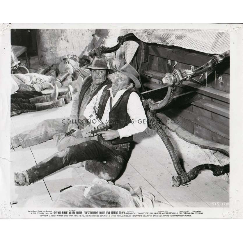 THE WILD BUNCH U.S Movie Still 515-120 - 8x10 in. - 1969 - Sam Peckinpah, Robert Ryan