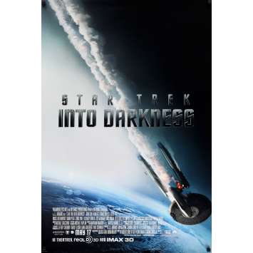STAR TREK INTO DARKNESS int'l advance US Movie Poster 29x41 - 2013 - J. J. Abrams, Benedict Cumberbatch