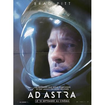 AD ASTRA French Movie Poster- 15x21 in. - 2019 - James Gray, Brad Pitt
