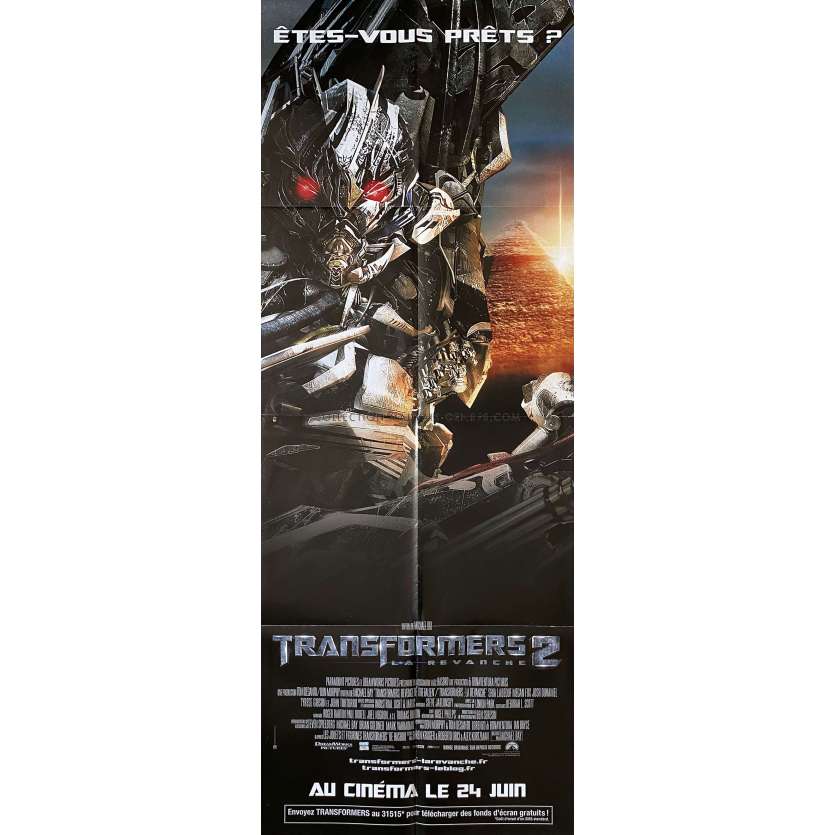 TRANSFORMERS 2 LA REVANCHE Affiche de cinéma- 60x160 cm. - 2009 - Shia LaBeouf , Michael Bay