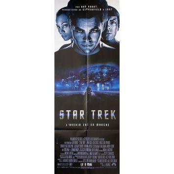 STAR TREK (2009) French Movie Poster- 23x63 in. - 2009 - J.J. Abrams, Chris Pine