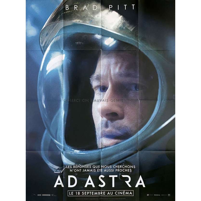 AD ASTRA Affiche de cinéma- 120x160 cm. - 2019 - Brad Pitt, James Gray