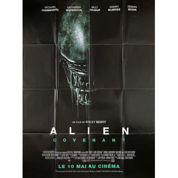 ALIEN COVENANT French Movie Poster- 47x63 in. - 2017 - Ridley Scott, Michael Fassbender