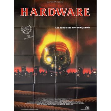 HARDWARE Affiche de cinéma- 120x160 cm. - 1990 - Dylan McDermott, Richard Stanley