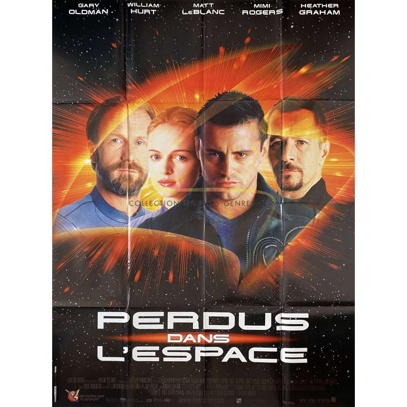 PERDUS DANS L'ESPACE Affiche de cinéma- 120x160 cm. - 1998 - Gary Oldman, Stephen Hopkins