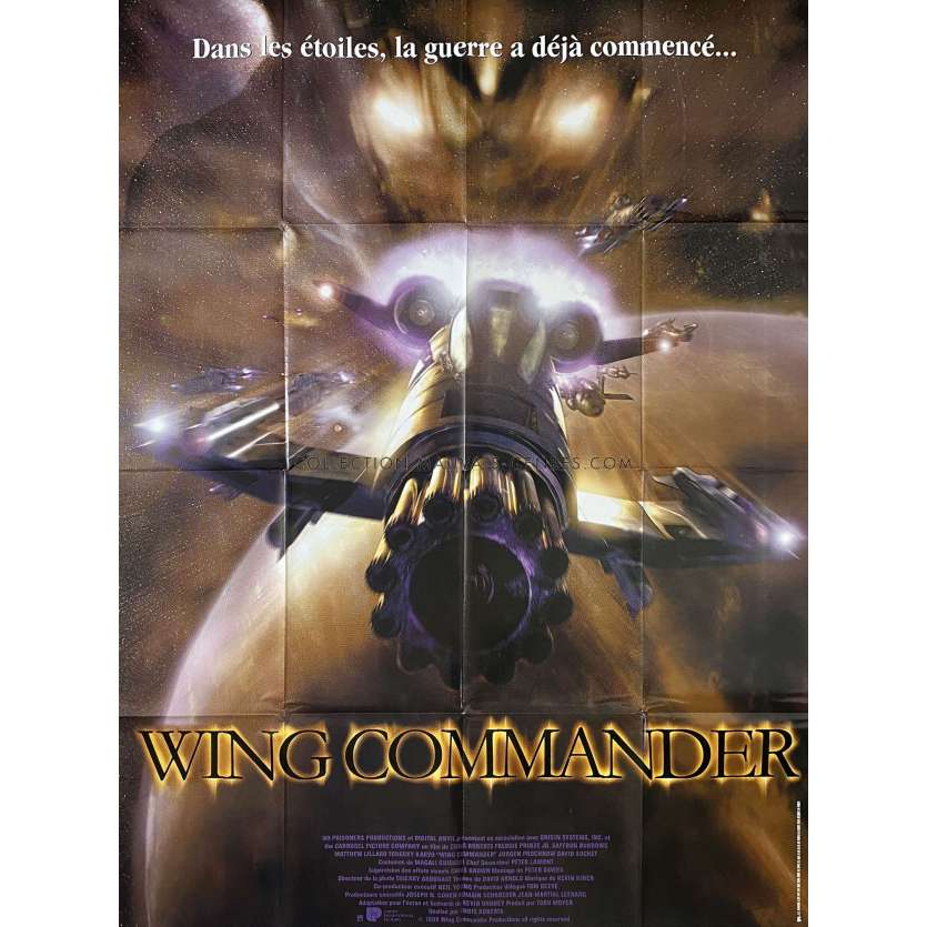 WING COMMANDER Affiche de cinéma- 120x160 cm. - 1999 - Freddie Prinze Jr., Chris Roberts