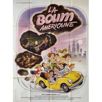 GOING STEADY French Movie Poster- 47x63 in. - 1979 - Boaz Davidson, Yftach Katzur