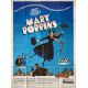 MARY POPPINS French Movie Poster- 47x63 in. - 1964/R1970 - Robert Stevenson, Julie Andrews