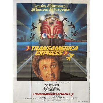 TRANSAMERICA EXPRESS Affiche de cinéma- 120x160 cm. - 1976 - Gene Wilder, Arthur Hiller