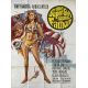 UNE SUPER-GIRL NOMMEE FATHOM Affiche de cinéma- 120x160 cm. - 1967 - Raquel Welch, Leslie H. Martinson