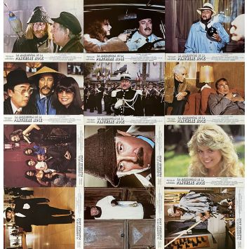 REVENGE OF THE PINK PANTHER French Lobby Cards x12 - 9x12 in. - 1978 - Blake Edwards, Peter Sellers