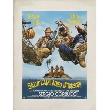 SALUT L'AMI ADIEU LE TRESOR Synopsis 2p - 24x30 cm. - 1981 - Terence Hill, Sergio Corbucci