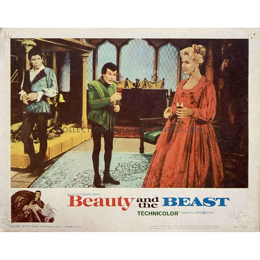 BEAUTY AND THE BEAST (1962) U.S Lobby Card N07 - 11x14 in. - 1962 - Edward L. Cahn, Joyce Taylor