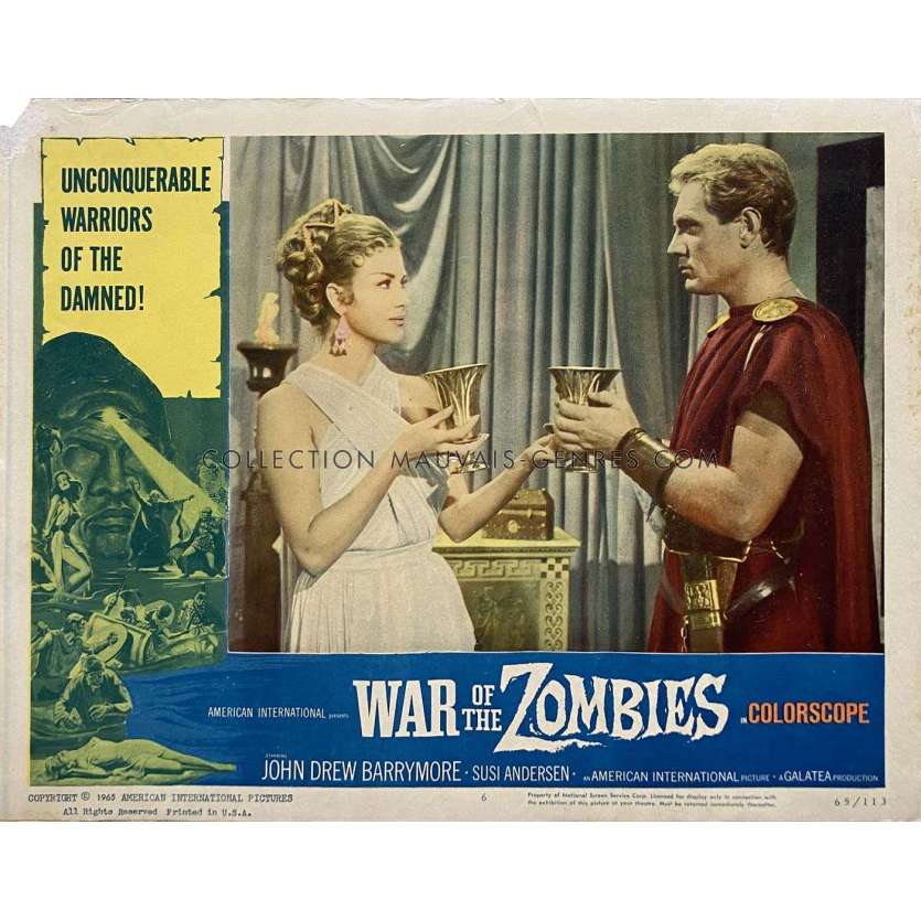 ROME AGAINST ROME U.S Lobby Card N06 - 11x14 in. - 1964 - Giuseppe Vari, Ettore Manni