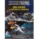 20000 LIEUES SOUS LES MERS Affiche de cinéma- 40x54 cm. - 1963/R1980 - Kirk Douglas, Richard Fleisher