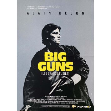BIG GUNS French Movie Poster- 15x21 in. - 1973/R2022 - Duccio Tessari, Alain Delon