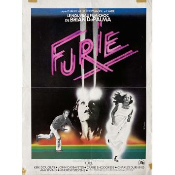 THE FURY French Movie Poster- 15x21 in. - 1978 - Brian de Palma, Kirk Douglas