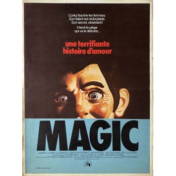 MAGIC Affiche de cinéma- 40x54 cm. - 1978 - Anthony Hopkins, Richard Attenborough