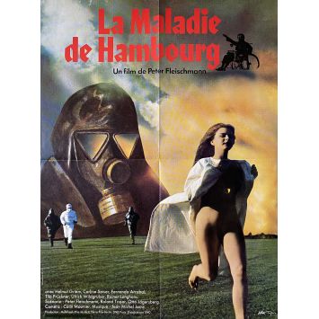 DIE HAMBURGER KRANKHEIT French Movie Poster- 23x32 in. - 1979 - Peter Fleischmann, Helmut Griem