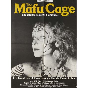 THE MAFU CAGE French Movie Poster- 23x32 in. - 1978 - Karen Arthur, Lee Grant