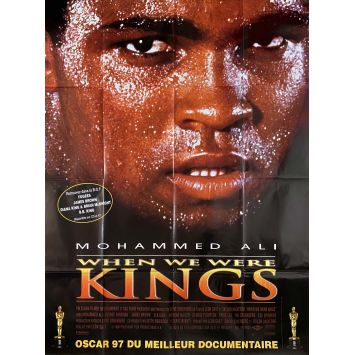 WHEN WE WERE KINGS Affiche de cinéma- 120x160 cm. - 1996 - Mohamed Ali, Leon Gast