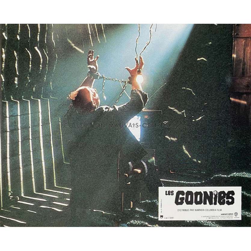 THE GOONIES French Lobby Card N07 - 9x12 in. - 1985 - Richard Donner, Sean Astin