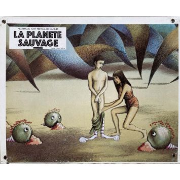 FANTASTIC PLANET Swiss Lobby Card N03 - 10x12 in. - 1973 - René Laloux, Barry Bostwick