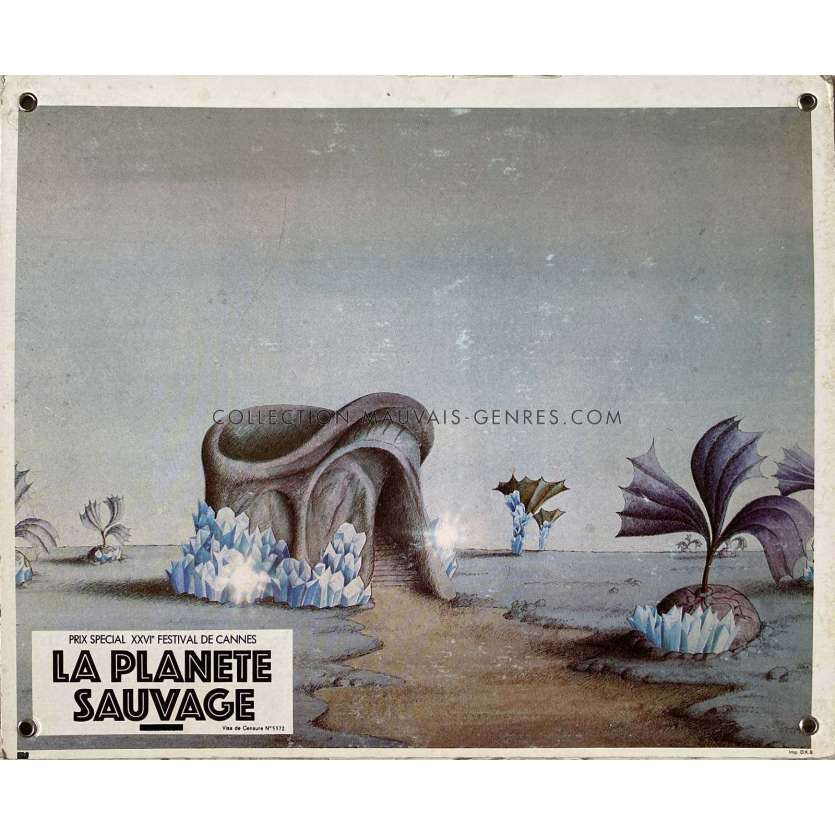 FANTASTIC PLANET Swiss Lobby Card N04 - 10x12 in. - 1973 - René Laloux, Barry Bostwick