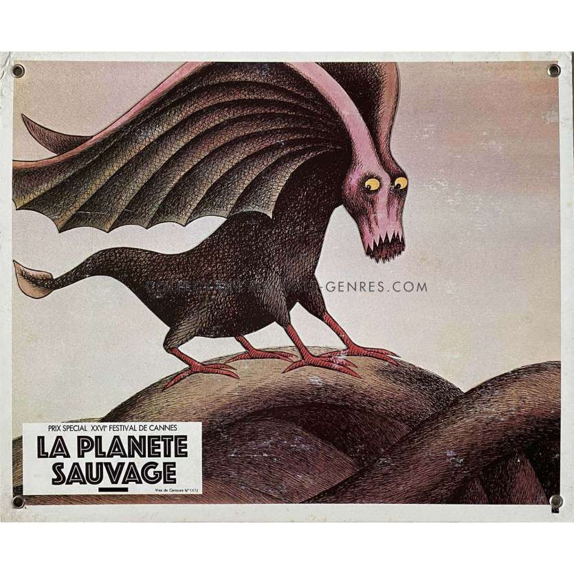 FANTASTIC PLANET Swiss Lobby Card N05 - 10x12 in. - 1973 - René Laloux, Barry Bostwick