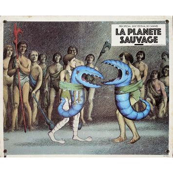 FANTASTIC PLANET Swiss Lobby Card N06 - 10x12 in. - 1973 - René Laloux, Barry Bostwick