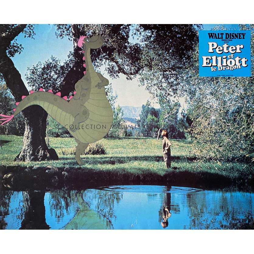 PETE'S DRAGON French Lobby Card N01 - 10x12 in. - 1977 - Walt Disney, Sean Marshall