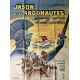 JASON AND THE ARGONAUTS Original Movie Poster- 47x63 in. - 1963 - Ray Harryhausen, Todd Armstrong