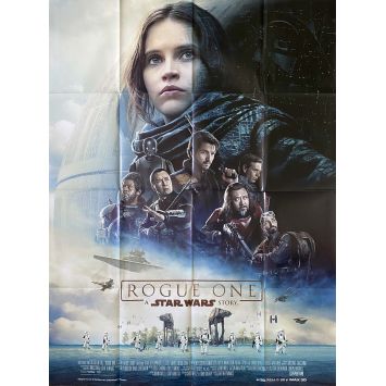 STAR WARS - ROGUE ONE French Movie Poster- 47x63 in. - 2016 - Gareth Edwards, Felicity Jones