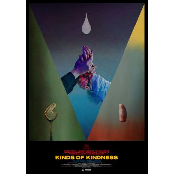 KINDS OF KINDNESS U.S Movie Poster- 27x41 in. - 2024 - Yorgos Lanthimos, Emma Stone