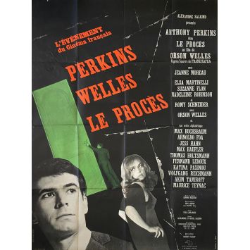 LE PROCES Affiche de film- 120x160 cm. - 1962 - Anthony Perkins, Orson Welles