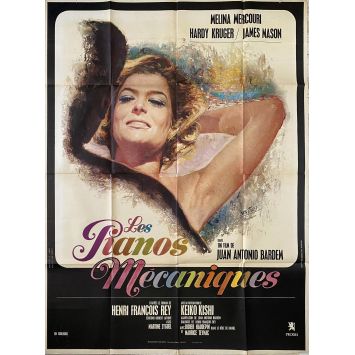 THE UNIHIBITED French Movie Poster- 47x63 in. - 1965 - Juan Antonio Bardem, Melina Mercouri