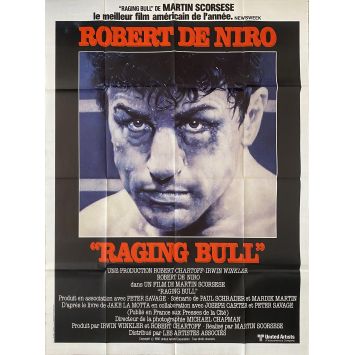 RAGING BULL French Movie Poster Style A - 47x63 in. - 1980 - Martin Scorsese, Robert de Niro