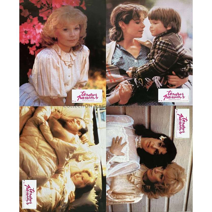 TERMS OF ENDEARMENT French Lobby Cards x4 - 9x12 in. - 1983 - James L. Brooks, Jack Nicholson