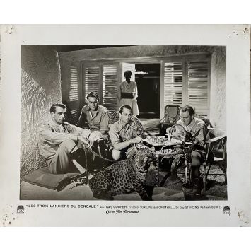 LES TROIS LANCIERS DU BENGALE photo de cinéma N01 - 24x30 cm. - 1935 - Gary Cooper, Henry Hathaway