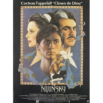 NIJINSKY French Movie Poster- 15x21 in. - 1980 - Herbert Ross, Alan Bates