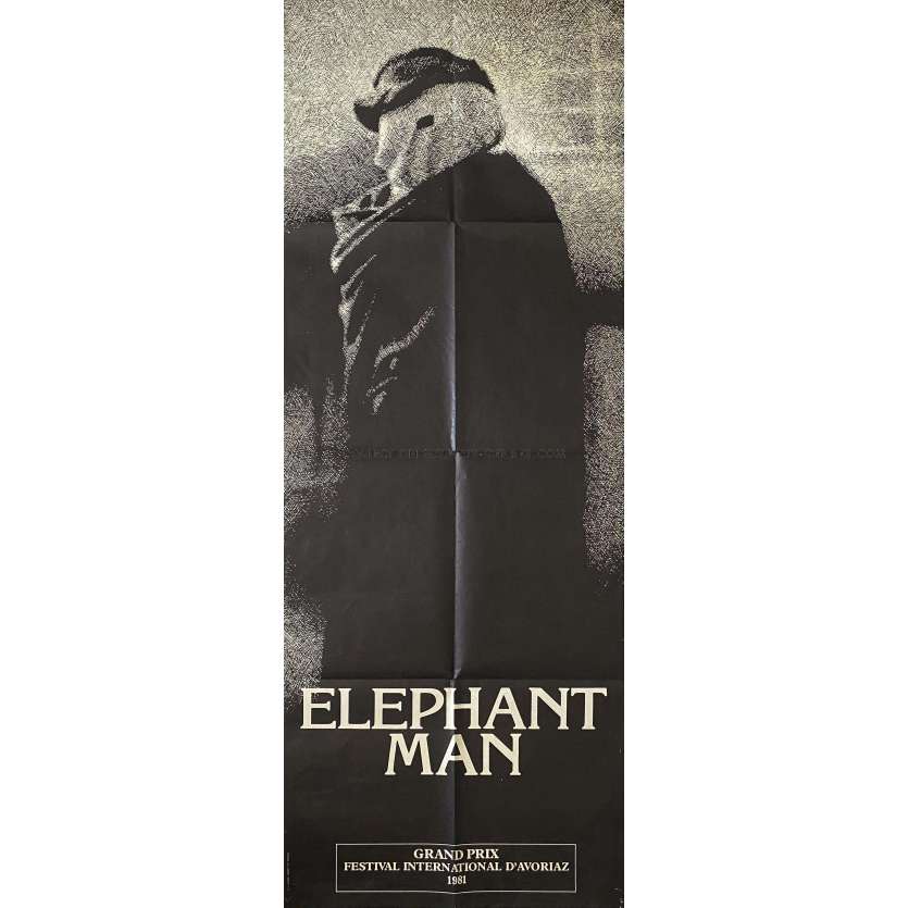 ELEPHANT MAN French Movie Poster- 23x63 in. - 1980 - David Lynch, John Hurt