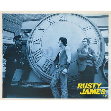 RUSTY JAMES Photo de cinéma N06 - 22x28 cm. - 1983 - Matt Dillon, Francis Ford Coppola