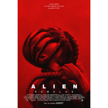 ALIEN ROMULUS U.S Movie Poster DS - Intl - 27x40 in. - 2024 - Fede Alvarez, Isabela Merced