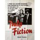 PULP FICTION Movie Poster B&W style. - 47x63 in. - 1994 - Quentin Tarantino, Uma Thurman